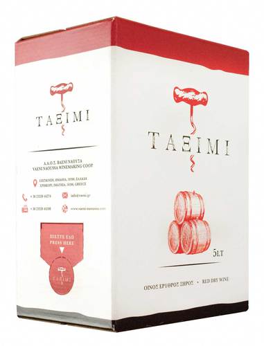 Taximi bag-in-box red dry