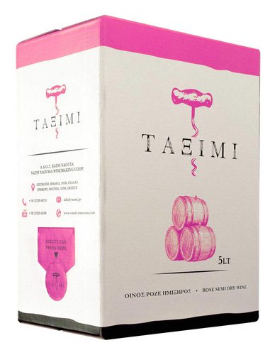 Taximi bag-in-box rose semidry